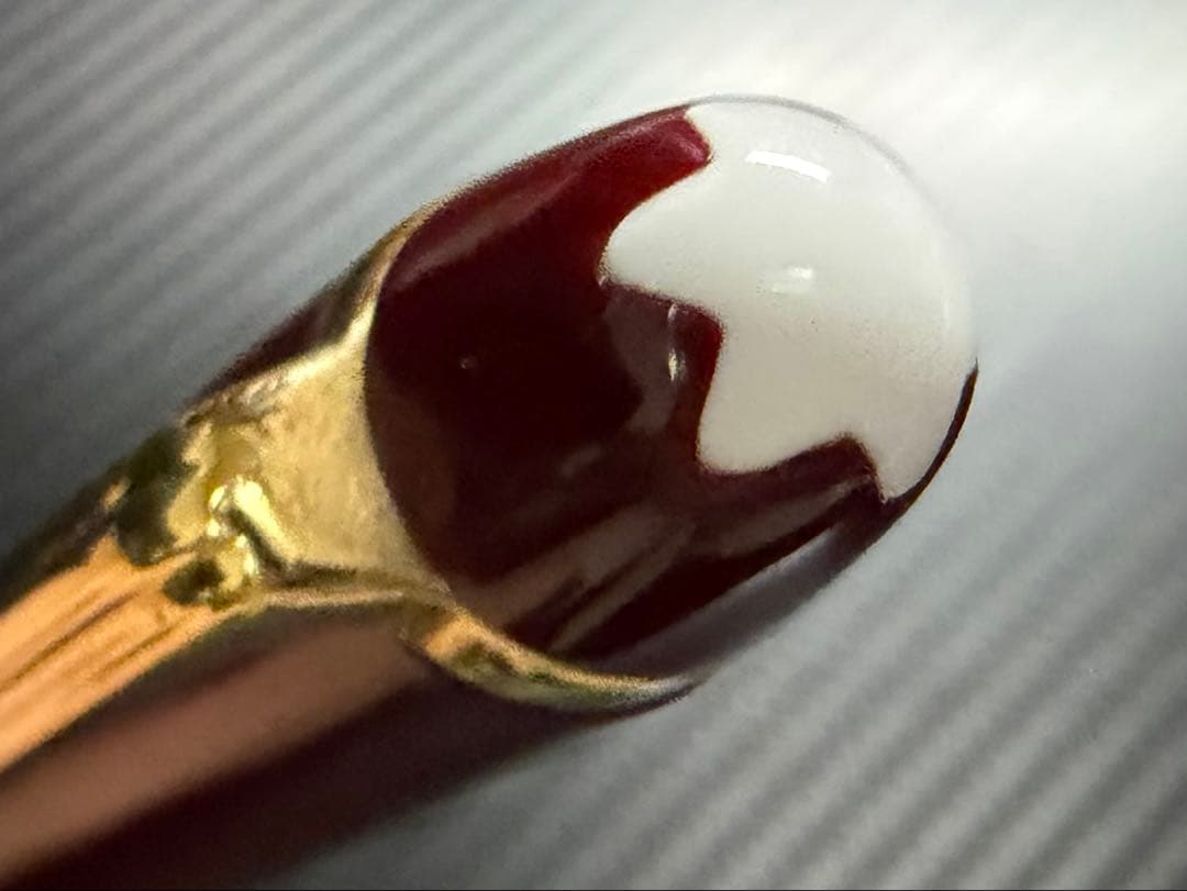 美品 モンブラン マイスターシュテュック 144 ボルドー 全金 F 万年筆