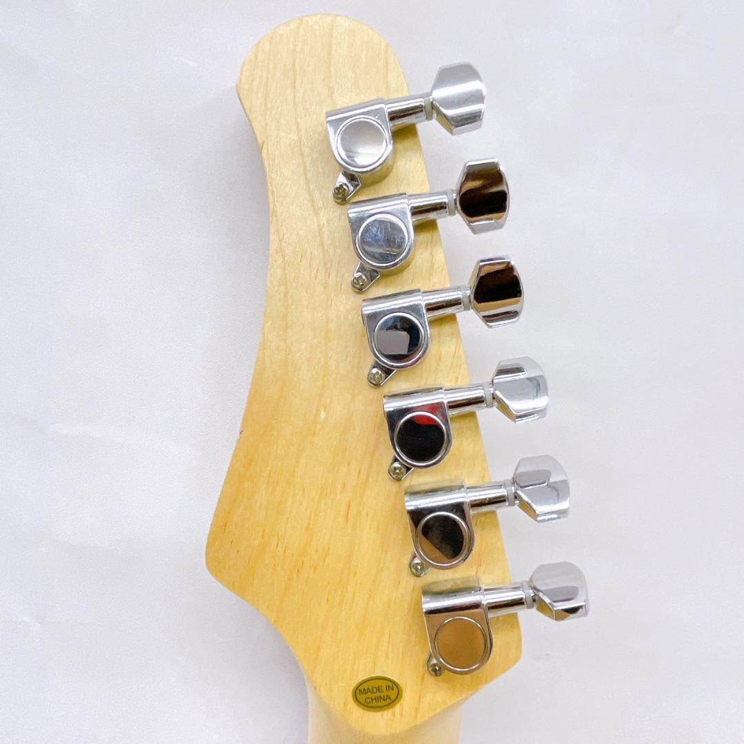 Photogenic エレキギター ストラトキャスタータイプ ブラック