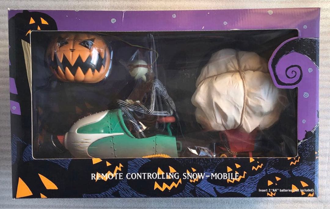 未開封 ナイトメアビフォアクリスマス リモコントイスノーモービル