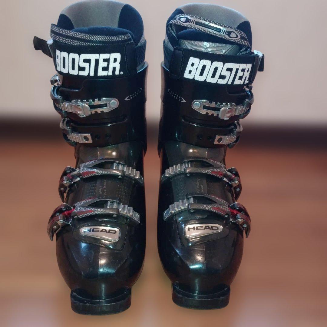 中古スキー靴　HEAD edge8.5 28cm 社外ブースターストラップ付