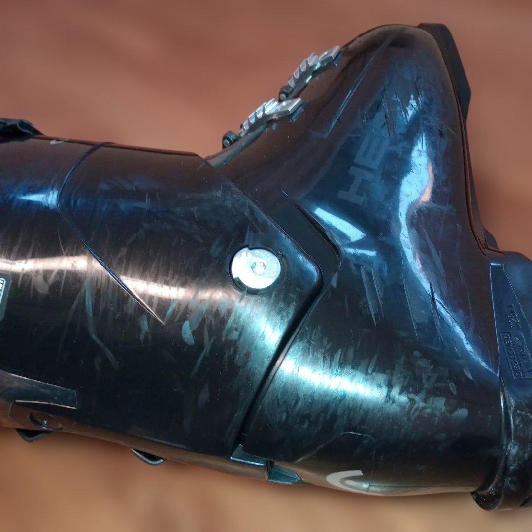 中古スキー靴　HEAD edge8.5 28cm 社外ブースターストラップ付