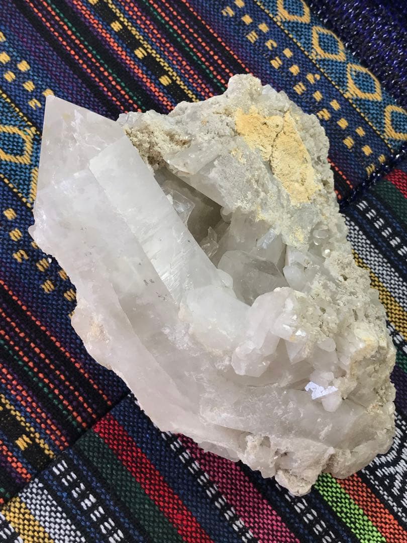 《SHOP》約1.8kg【マダガスカル産/水晶/クラスター】原石[⑧D20