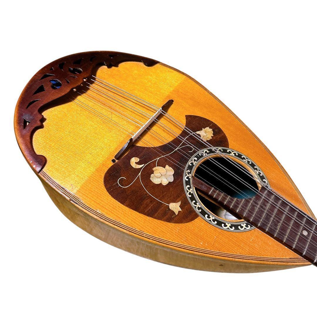 国島 マンドリン No.105 1961年製 希少 【国産職人製・温かみある音色