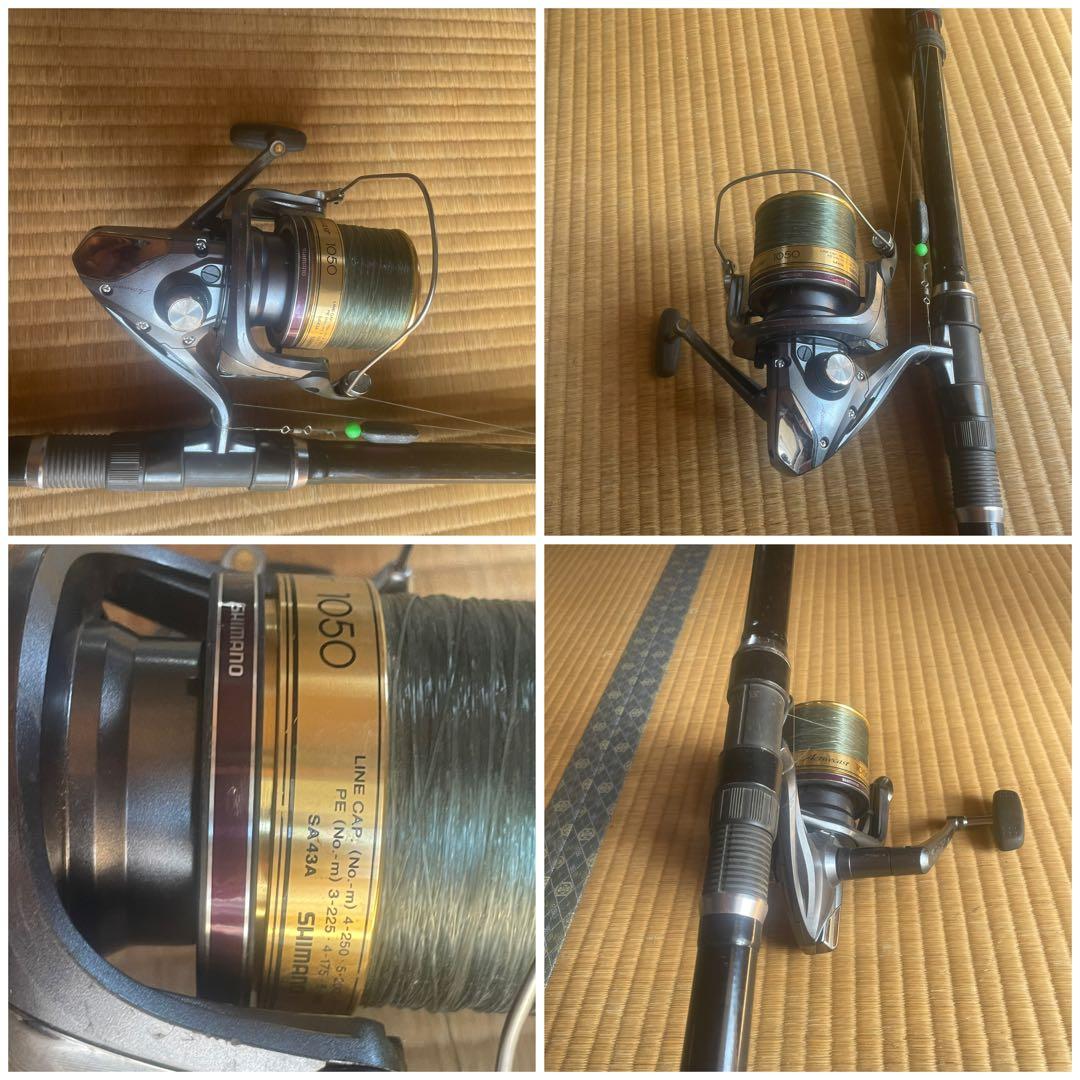 送料込シマノSHIMANO)スピニングリール投げ遠投 アクティブキャスト1050