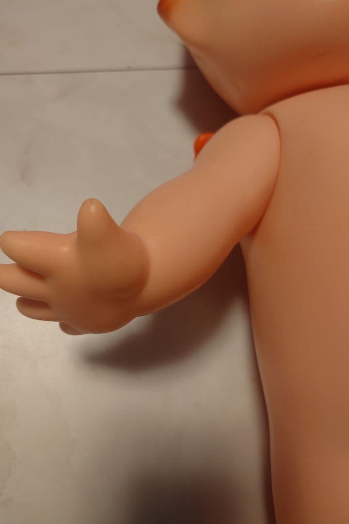 【ちょこ】40年以上前の懸賞品 キューピーマヨネーズ 人形 全長55センチ