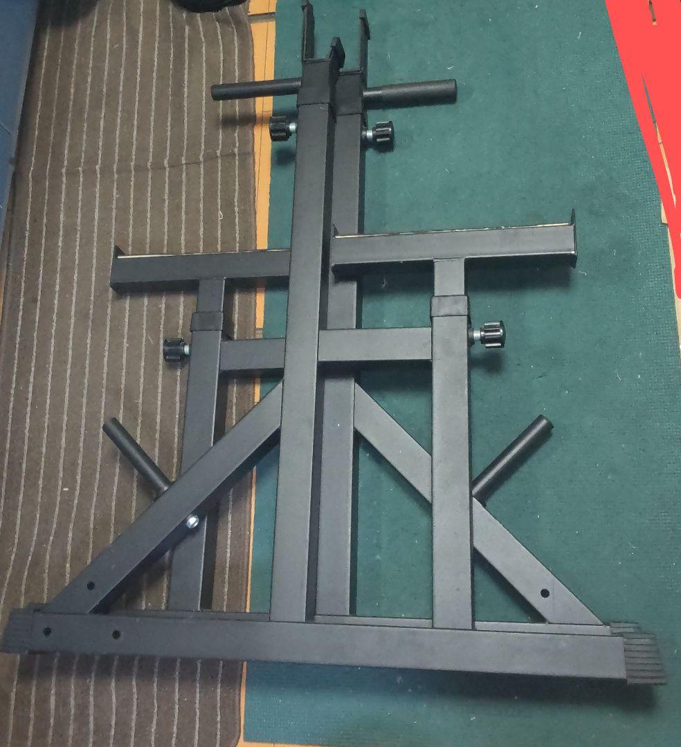 グロング スクワットベンチラック セーフティーバー付き