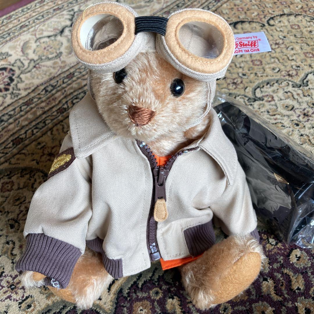 シュタイフ　JALパイロットベア　2002