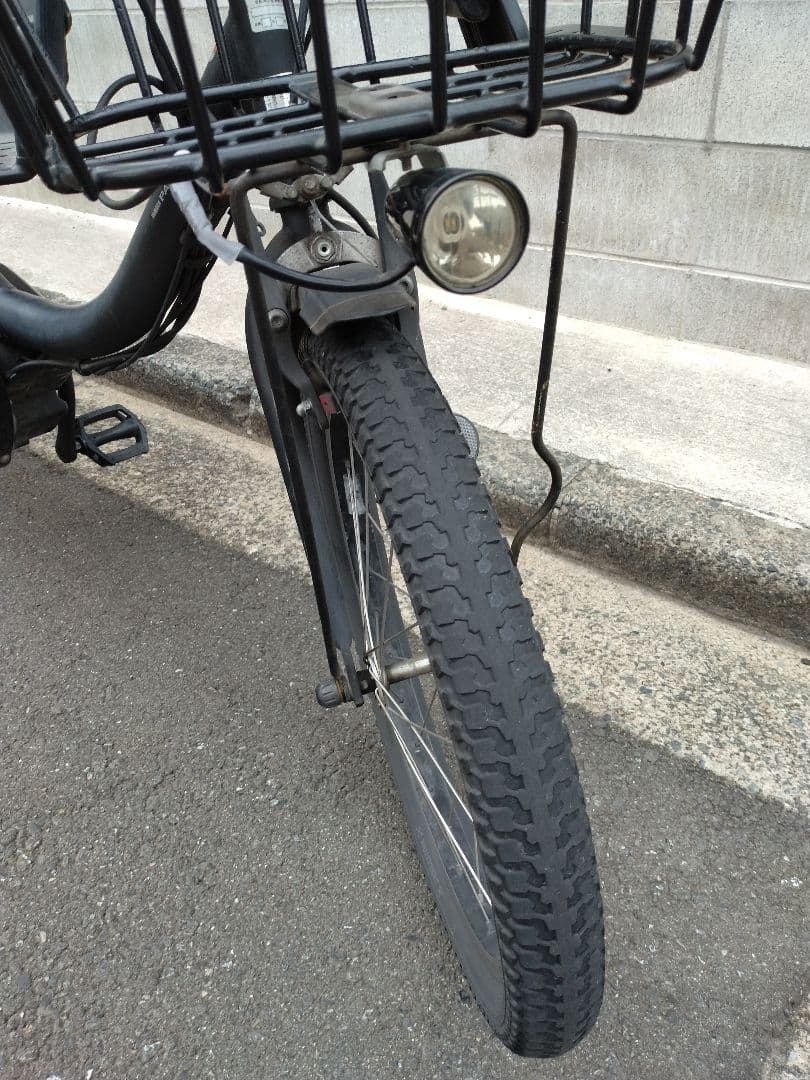 ヤマハ　PAS Babby 電動アシスト自転車 チャイルドシート付き ブラック