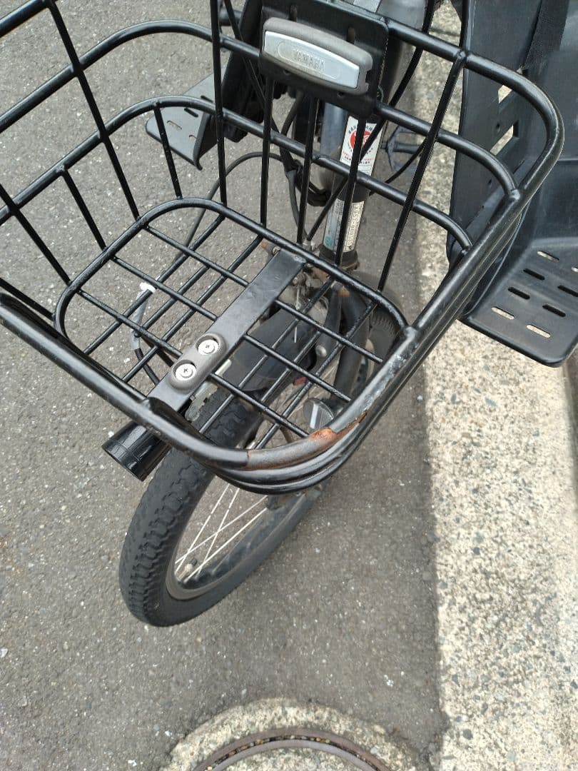 ヤマハ　PAS Babby 電動アシスト自転車 チャイルドシート付き ブラック