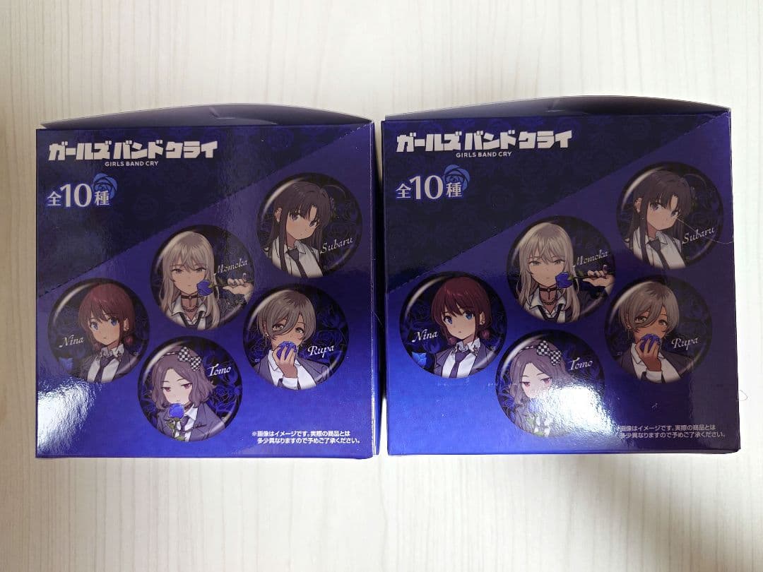 ガールズバンドクライ メタリック缶バッジコレクション（CryRose）2BOX