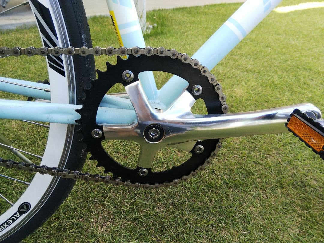 メリダ LEG クロモリシングル 700x23C 490mm 手渡し愛知東静岡西