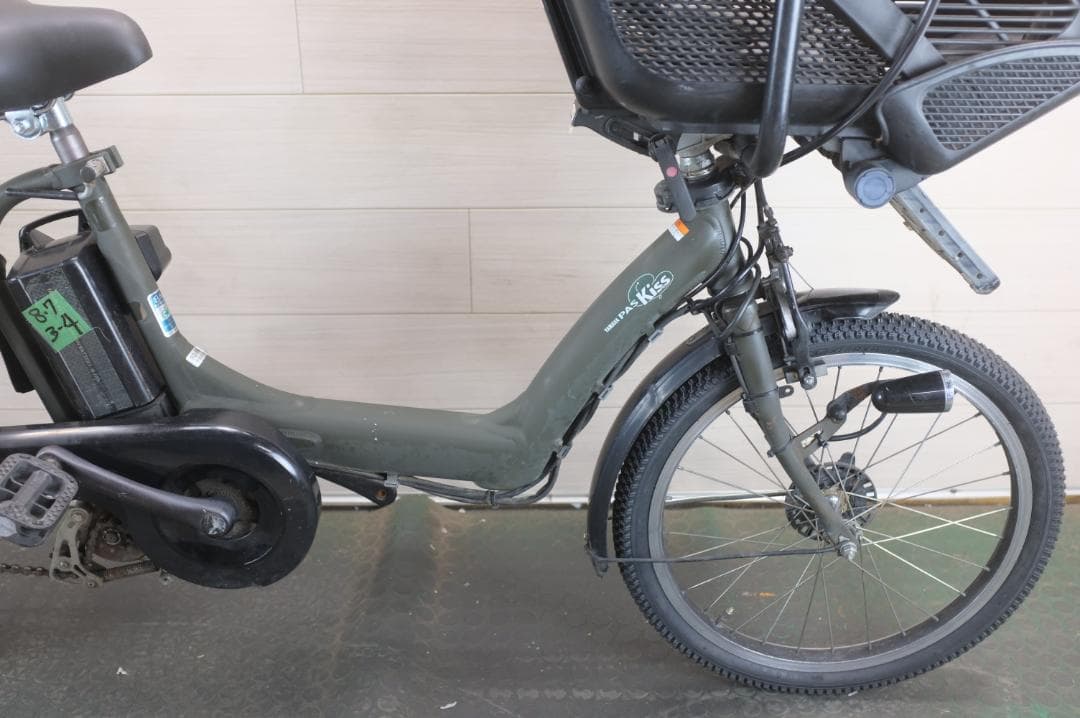 電動自転車 ヤマハPAS　KISS 20インチ 3段変速 8.7Ah　充電器付属