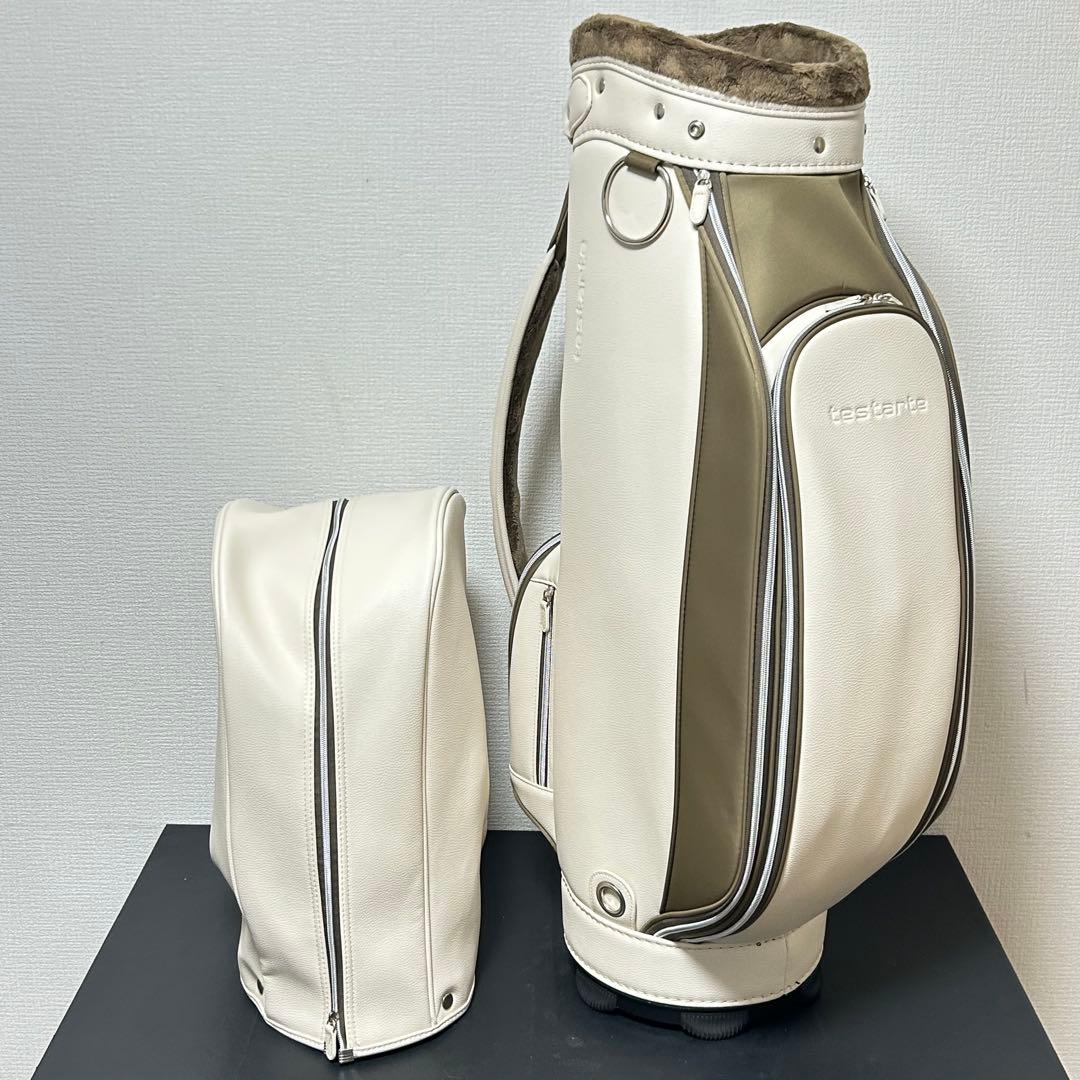 【極美品】testarte テスタルテ キャディバッグ 9.5型 高級ブランド