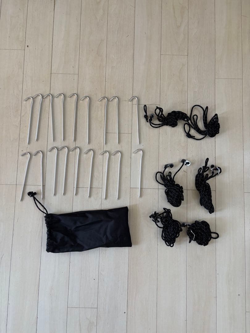 【使用1回】タキビベース　テント　KUJYU 軍幕　パップテント【初期ロット】