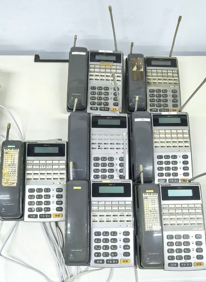 Panasonic VB-E411DC コードレス電話機　7台セット　現状販売