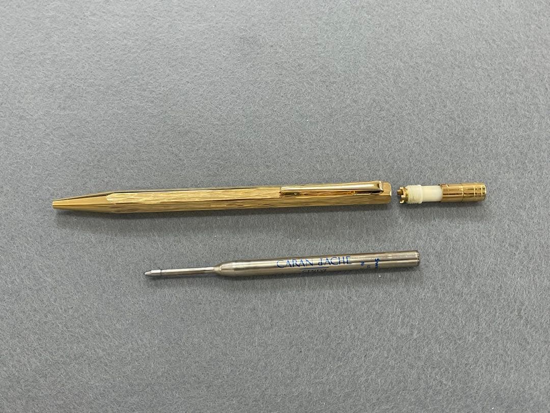 カランダッシュ エクリドール ベネシアン 金張 旧型 ボールペン　他おまけ付