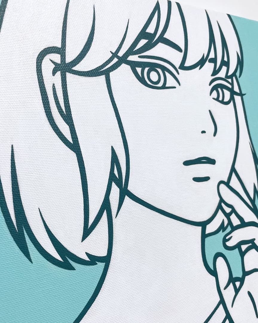 【原画】手描き/現代アート/キャンバス/一点物/絵画/インテリア/アート