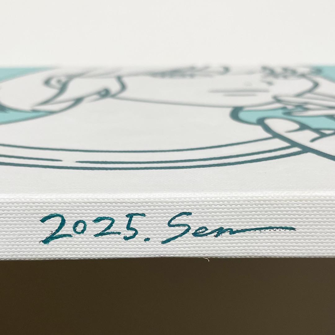 【原画】手描き/現代アート/キャンバス/一点物/絵画/インテリア/アート