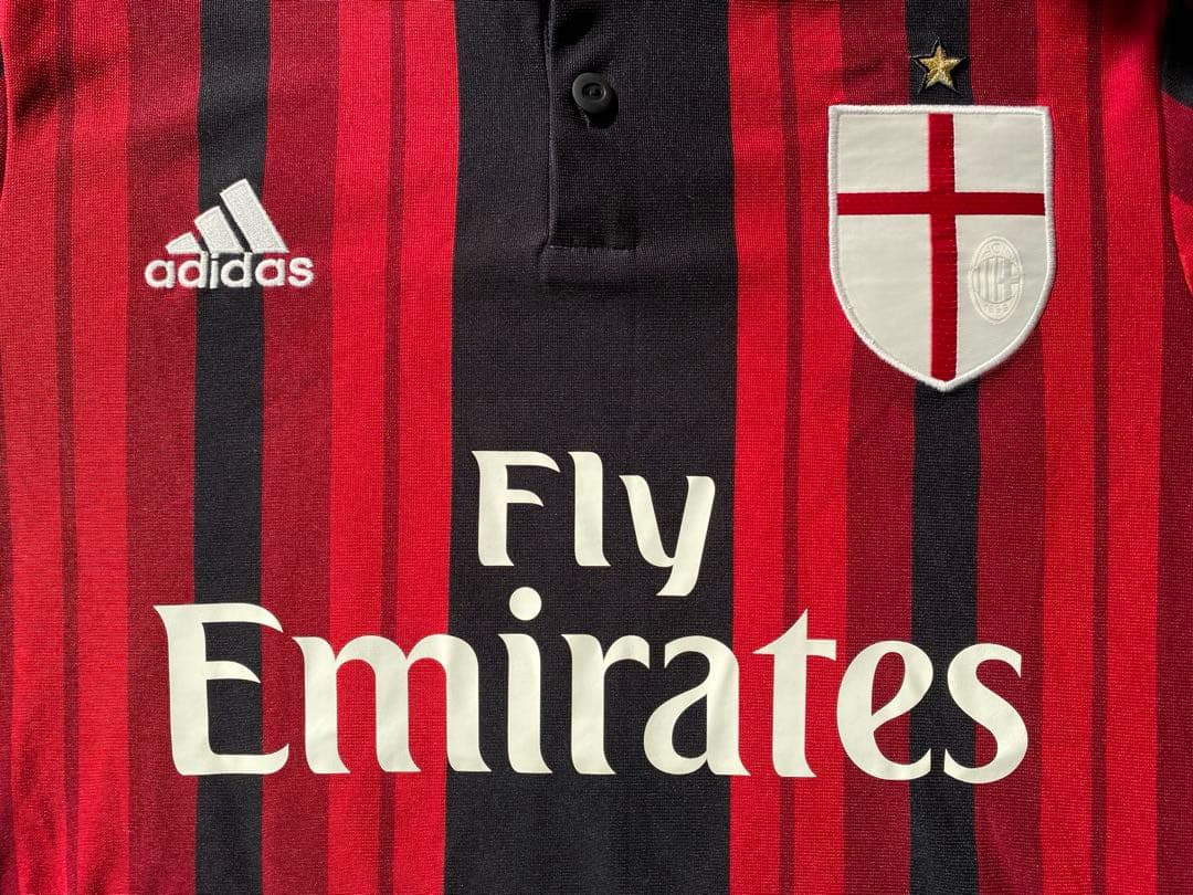 【正規品】　本田圭佑　ユニフォーム　ACミラン 14/15 日本代表