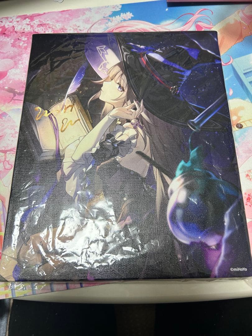 崩壊スターレイル　ローソン　マダムヘルタ　デスクマット　キャンバスボードセット