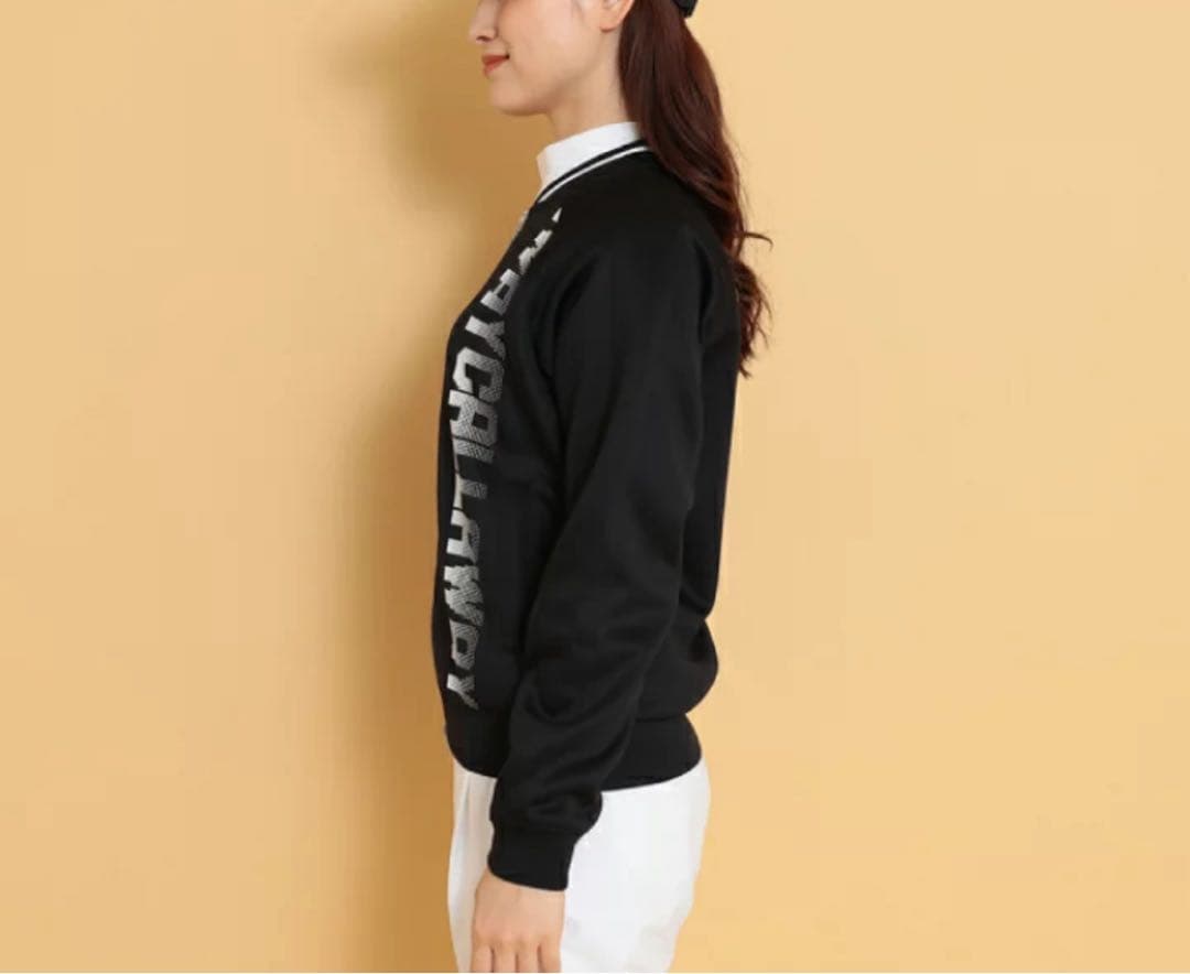 新品　キャロウェイ　レディース　スウェット上下　セットアップ　ブラック　M