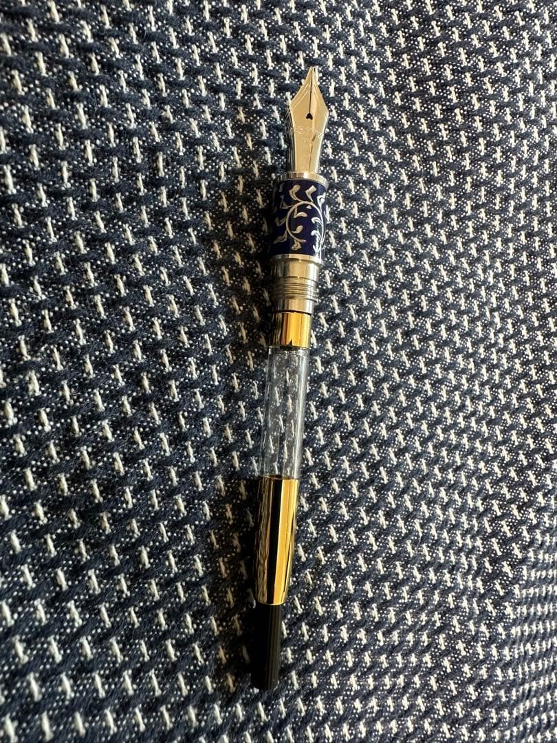 【試筆のみ】PLATINUMプラチナ#3776 センチュリーセルロイド唐草B太字