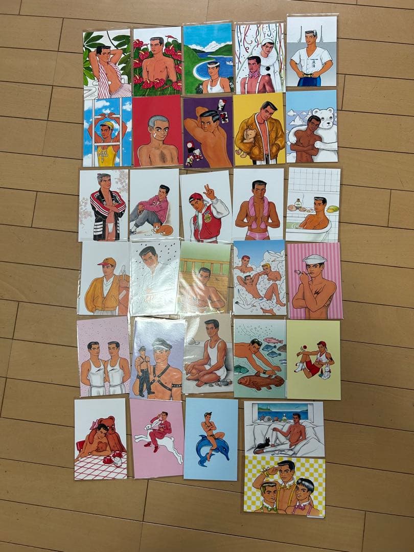 大売り出し！内藤ルネ　ポストカードセット　同性愛　ゲイ