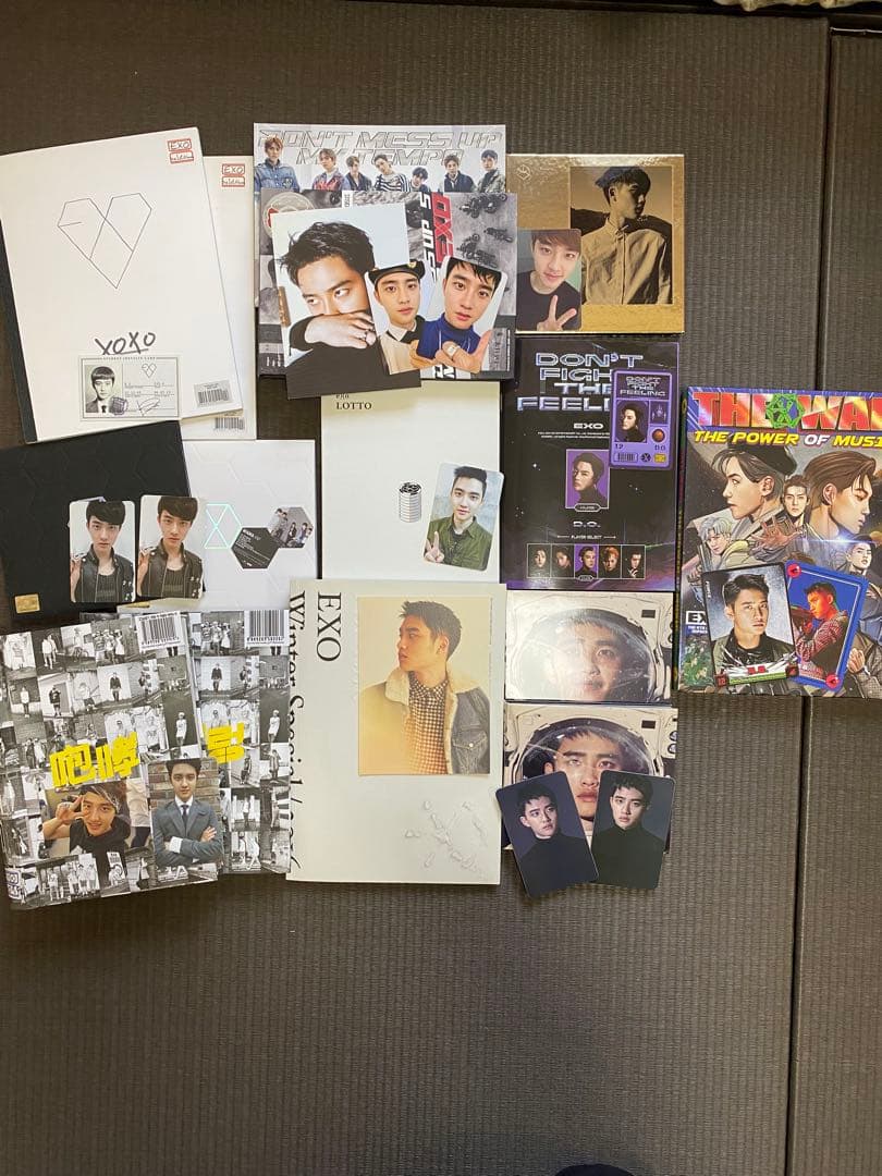 EXO アルバム　まとめ売り15枚　トレカ付き