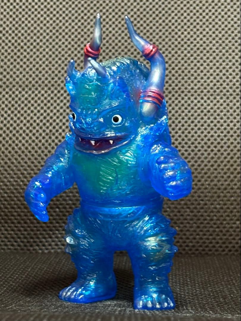 ソフビフィギュア ヤモマークの大怪獣シリーズ ミクラス クリアブルー
