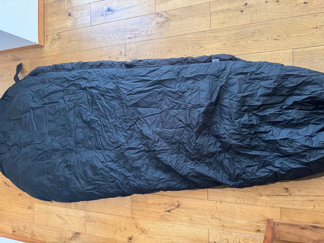 NANGA 寝袋 日本製 ダークグレー/ブラック