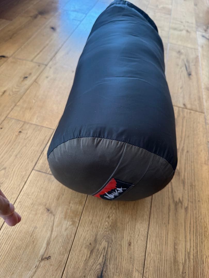 NANGA 寝袋 日本製 ダークグレー/ブラック