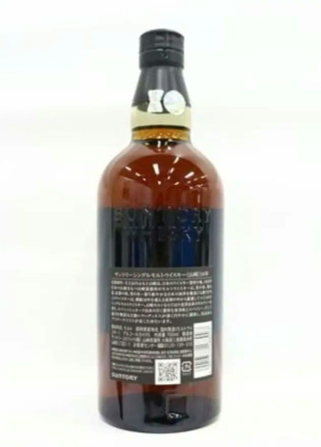 (59)SUNTORY山崎18年シングルモルトウイスキー700ml 43% 箱付
