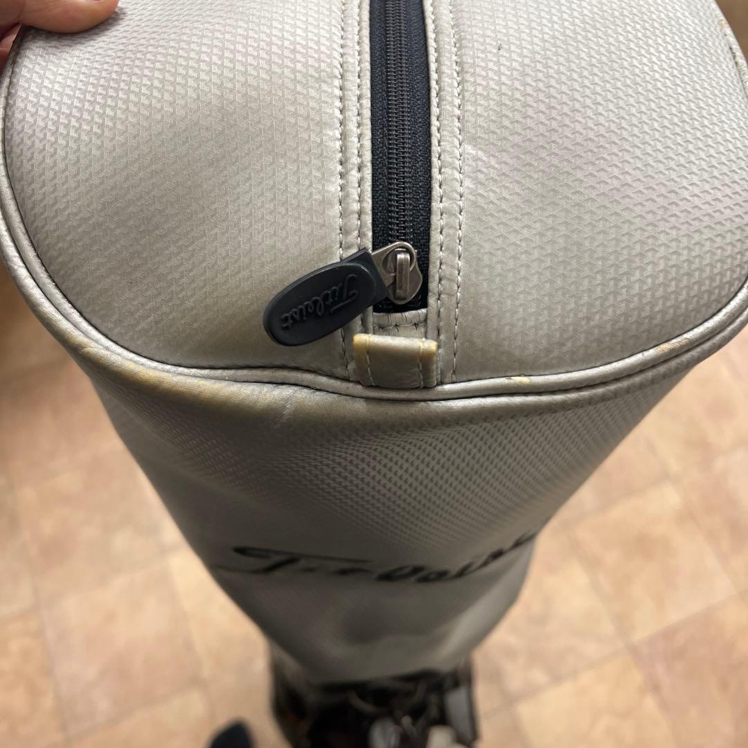 Titleist シルバー キャディバッグ