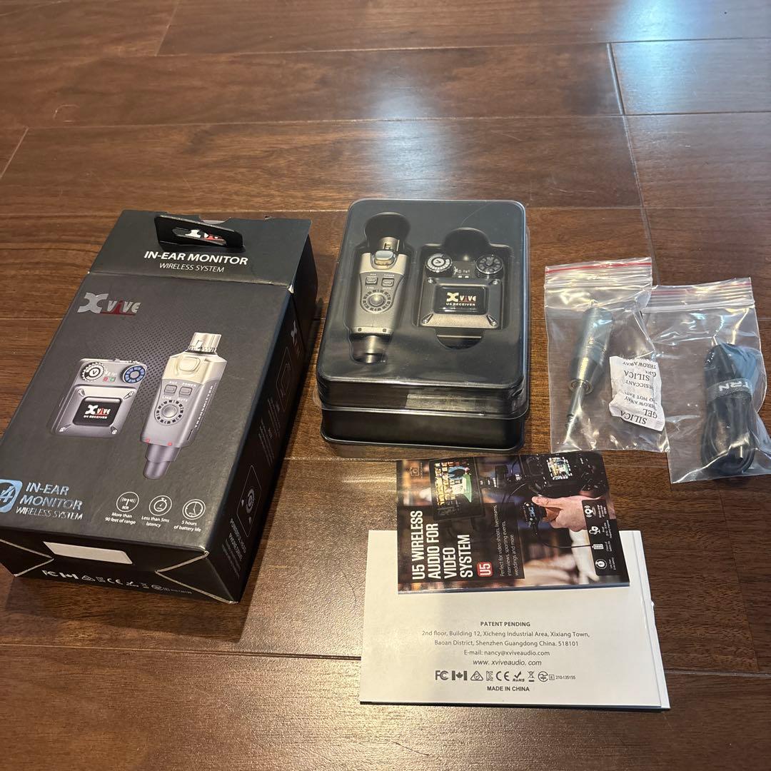 Xvive U4 ワイヤレス イヤーモニター