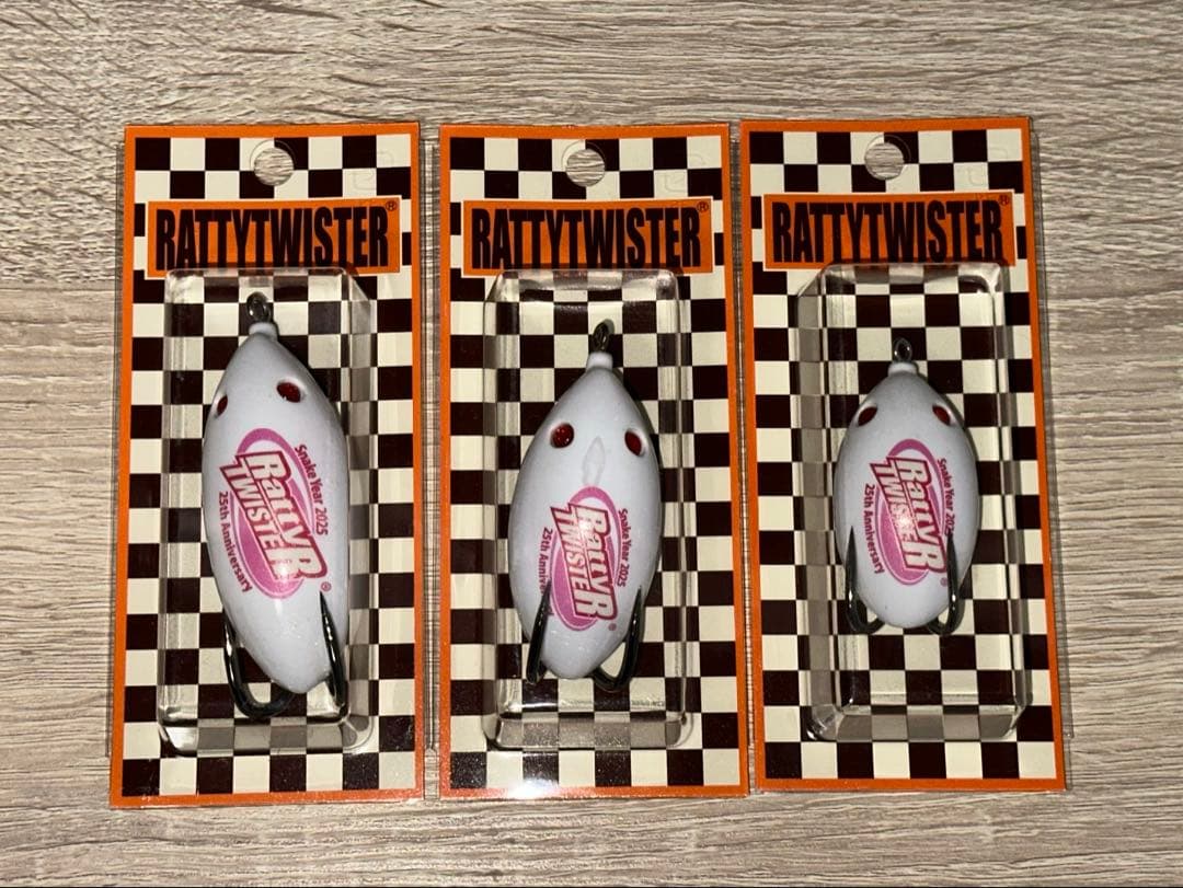 雷魚 フロッグ ラッティーツイスター ドロップ セサミ セサミL