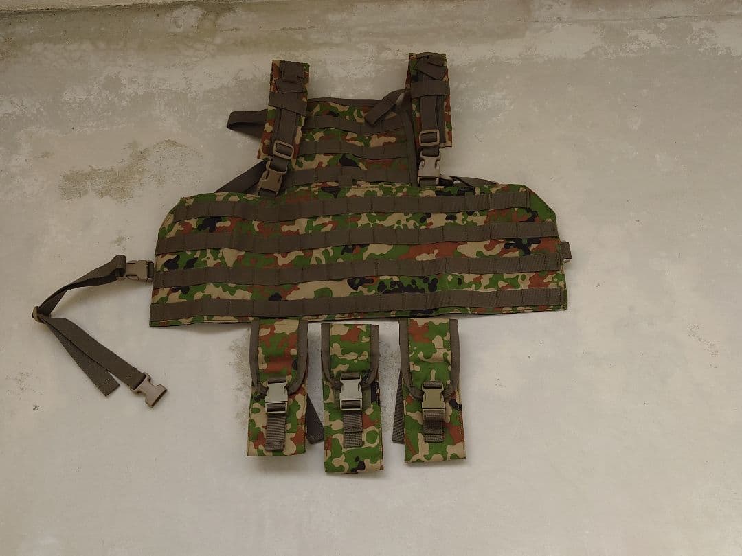 SEALS 陸自迷彩 水陸戦闘装着帯チェストリグ