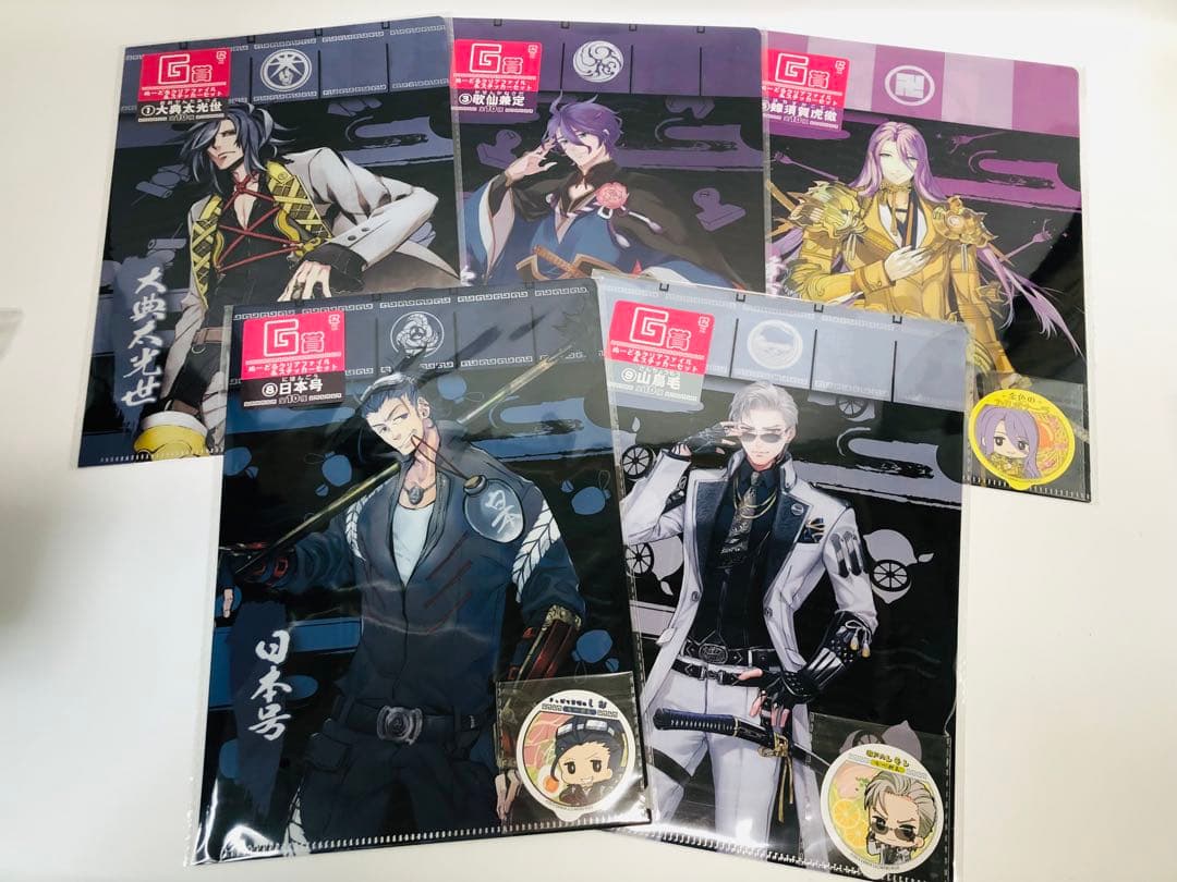 【匿名配送】刀剣乱舞 ～ぬーどるストッパーの陣 其ノ伍～ B賞 他おまけセット