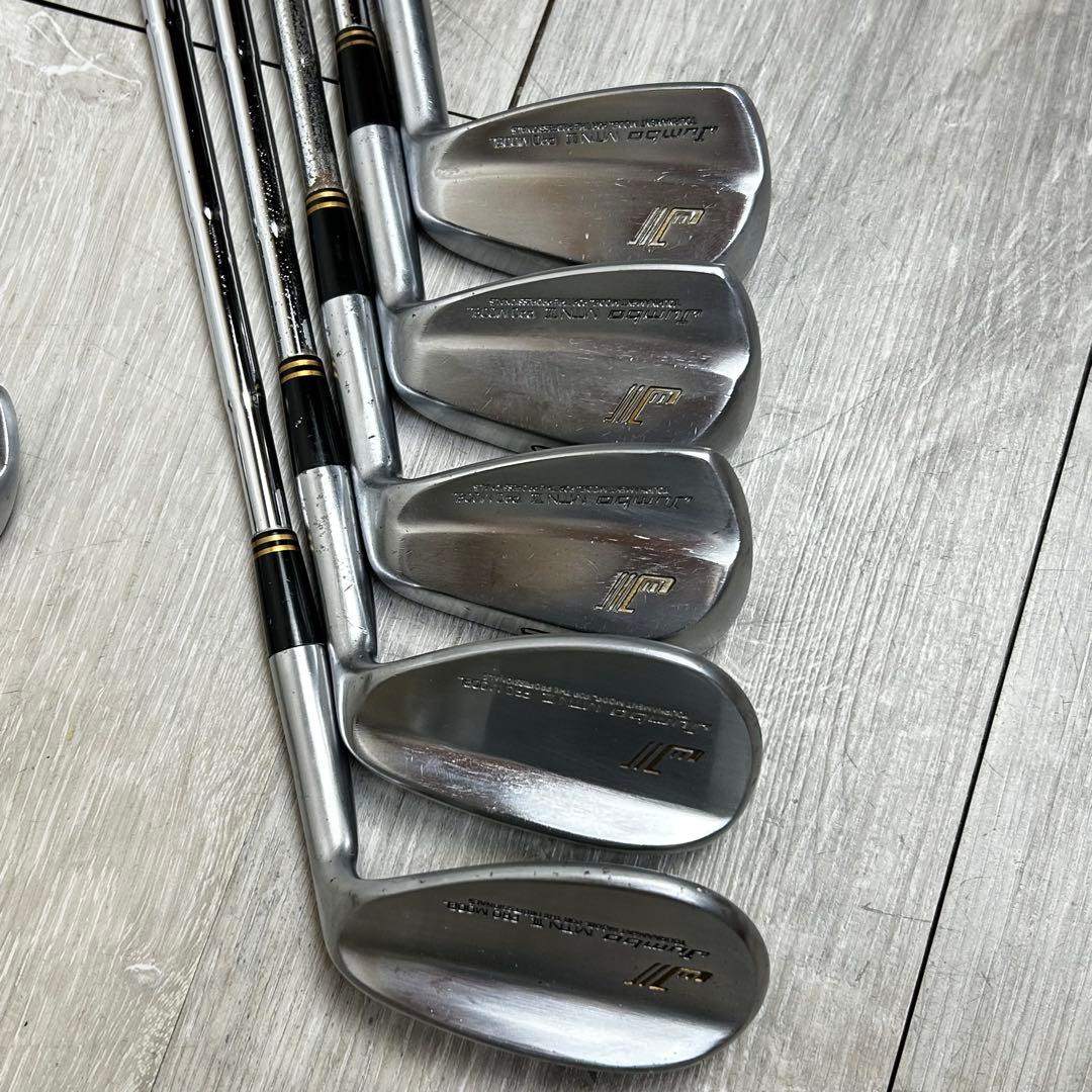 【メンズ右】名器！ジャンボ尾崎 MTN III アイアン 10本 ブリヂストン