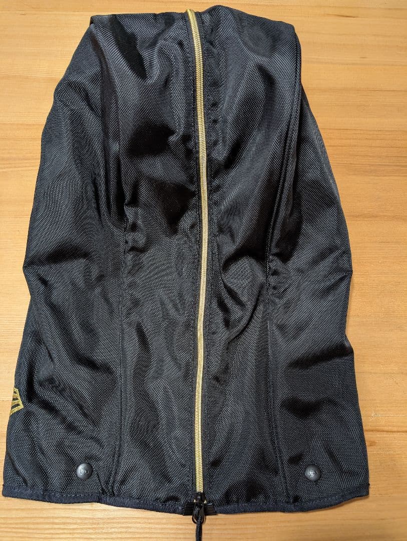 ニューエラ キャディーバッグ ブラック × ゴールド 9型 48㌅