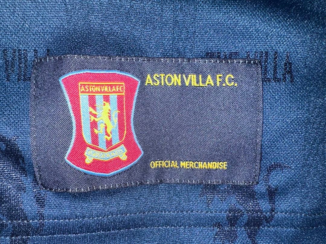 【現地購入】アストンヴィラ　希少レトロユニフォーム　アストンビラ　ユニフォーム