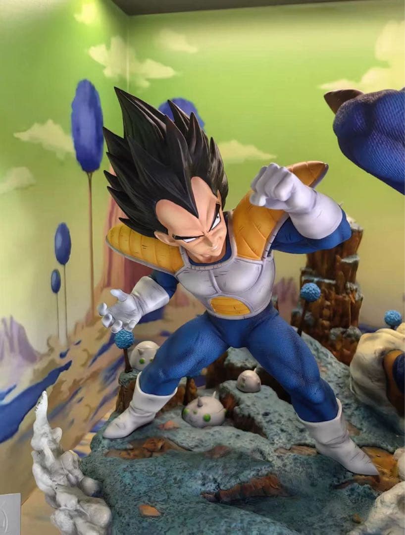 ドラゴンボール ベジータ ガレキ ガレージキット スタチュー X④②