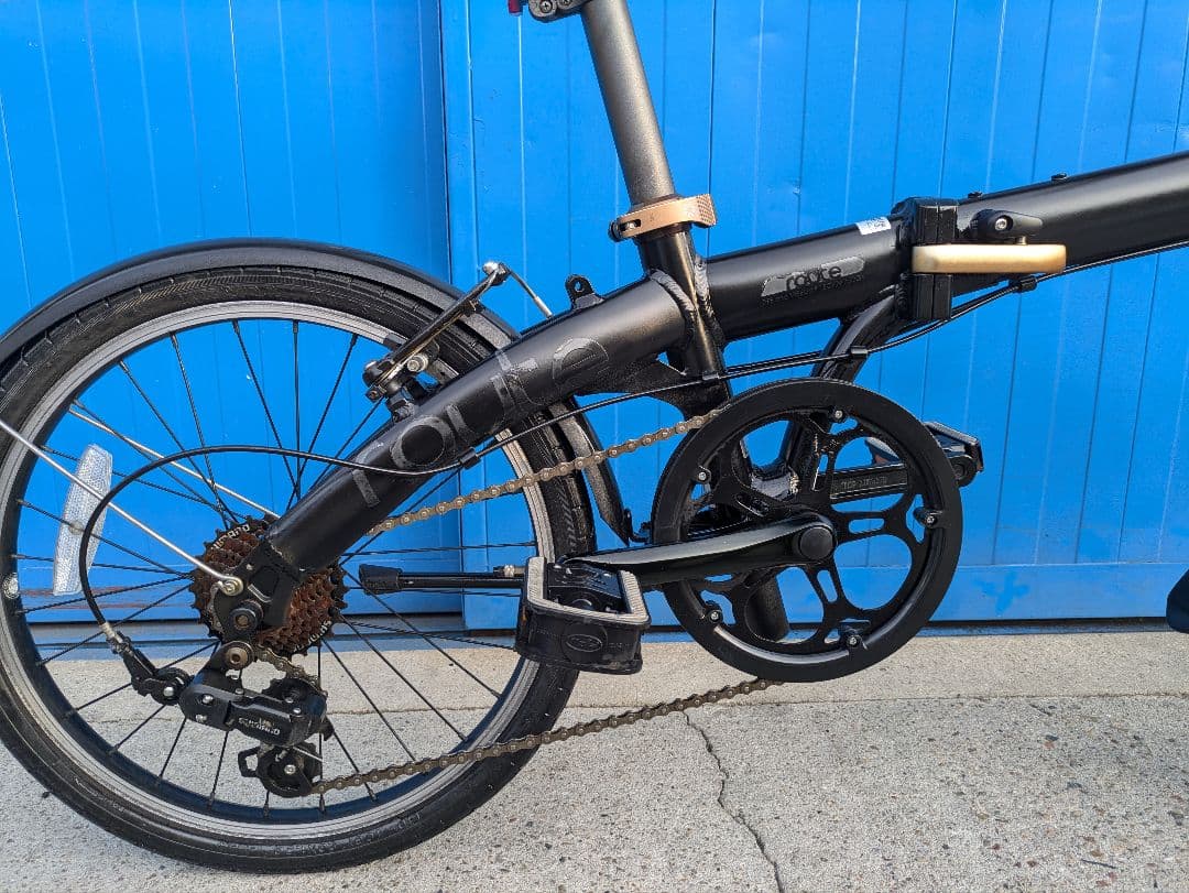 DAHON route 20インチ　折り畳み　自転車　中古 名古屋市夜配送無料