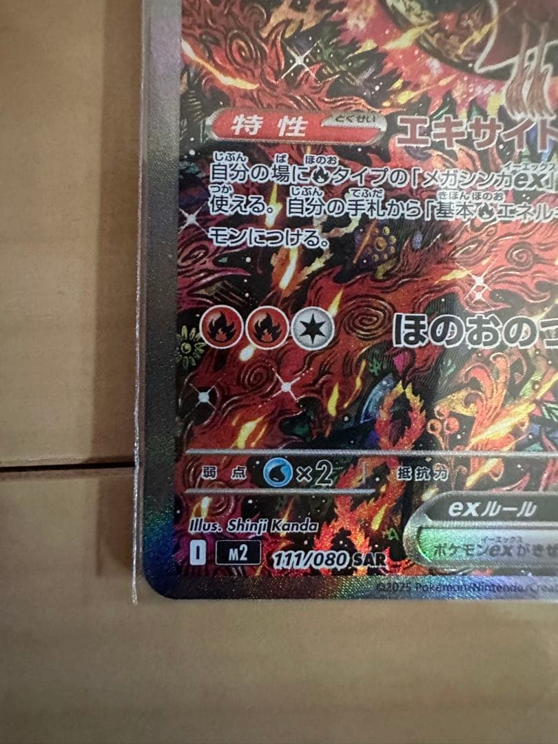 インフェルノx SAR4枚　リザードンX、オドリドリ他