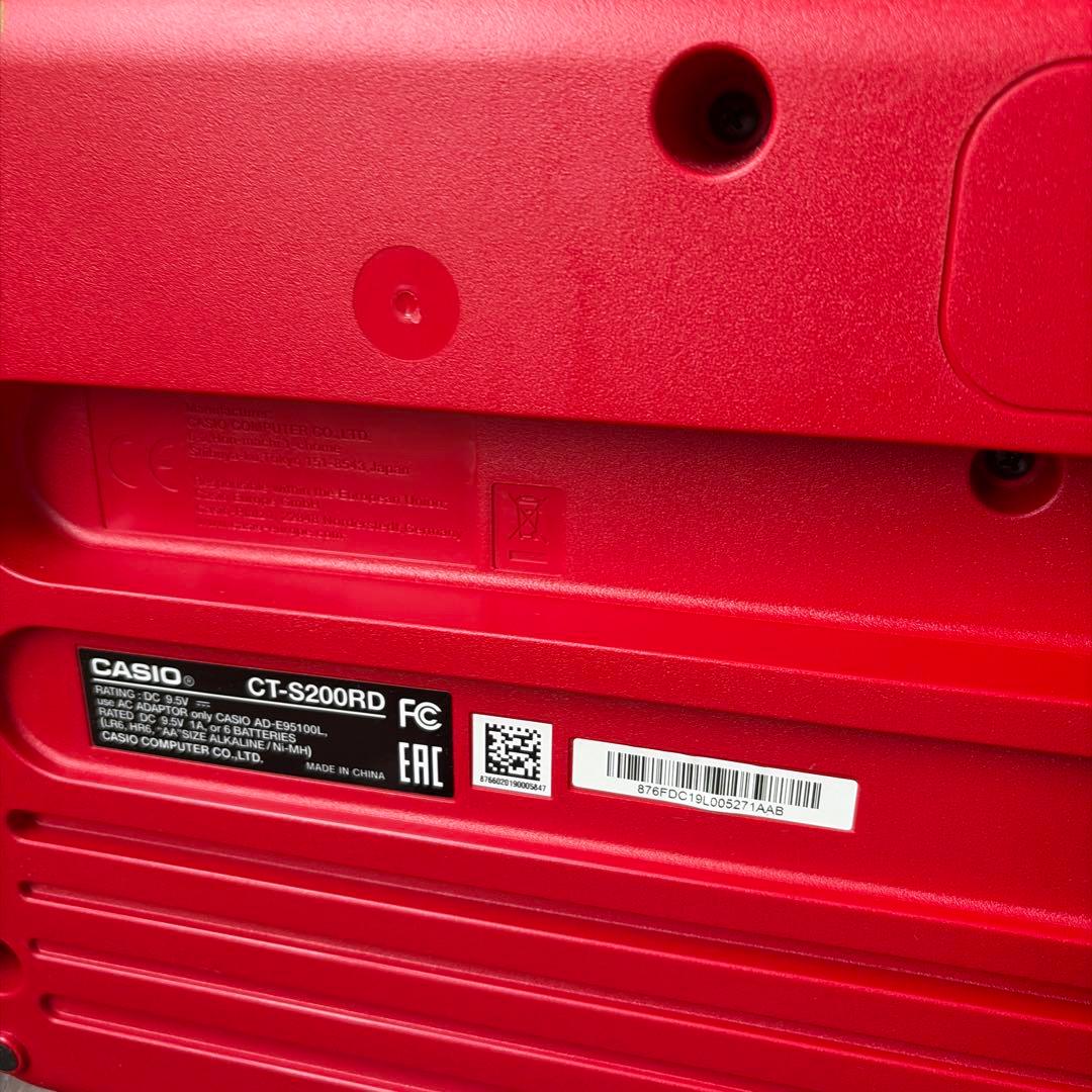 〔12/13まで掲載予定〕カシオキーボード　casiotone CT-S200