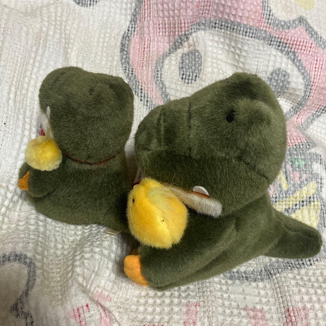 昭和レトロ　ヴィンテージ セキグチ製　こんにちわに　深緑　S&Mサイズ