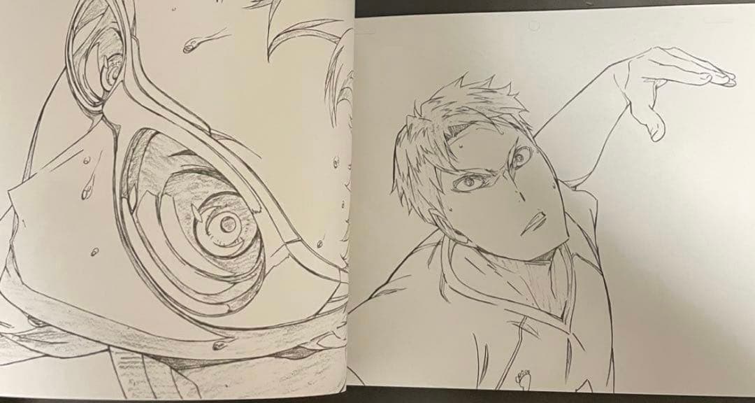 ハイキュー 原画集 白鳥沢 初回生産限定版特典