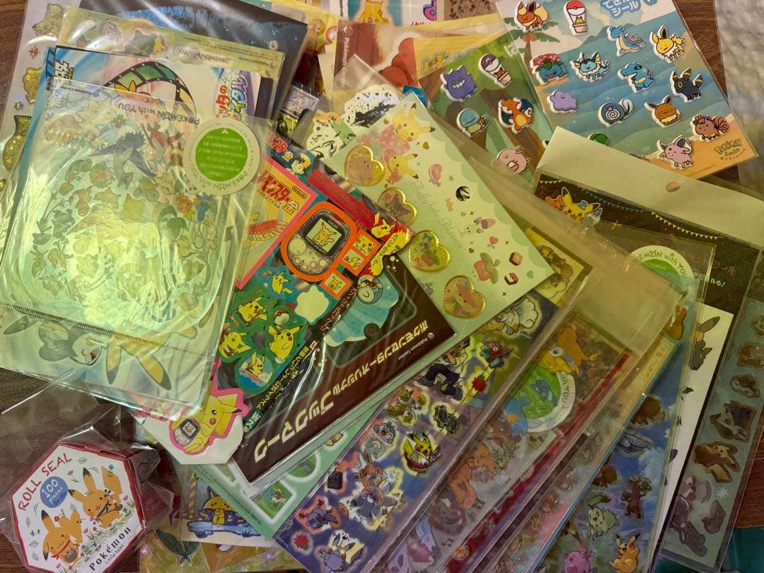 ポケモン　シール　ステッカー　ポストカード　まとめ売り