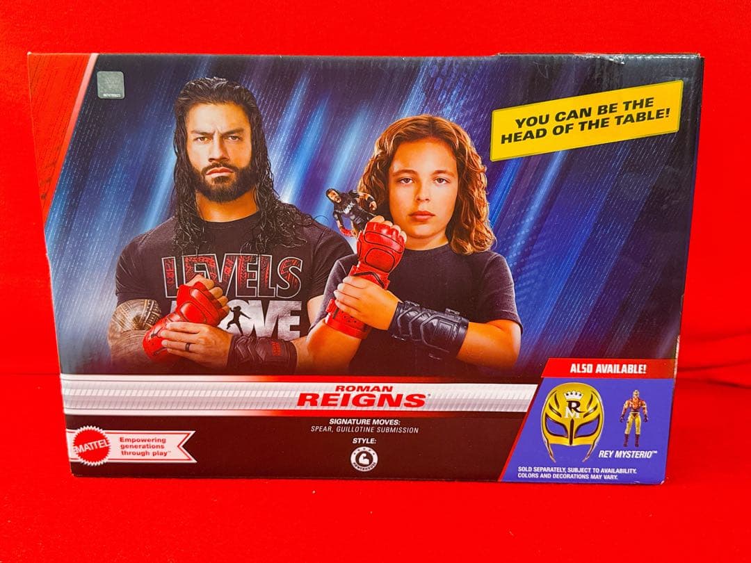 WWE ローマン・レインズ プロレス フィギュア アクセサリー付き 海外限定