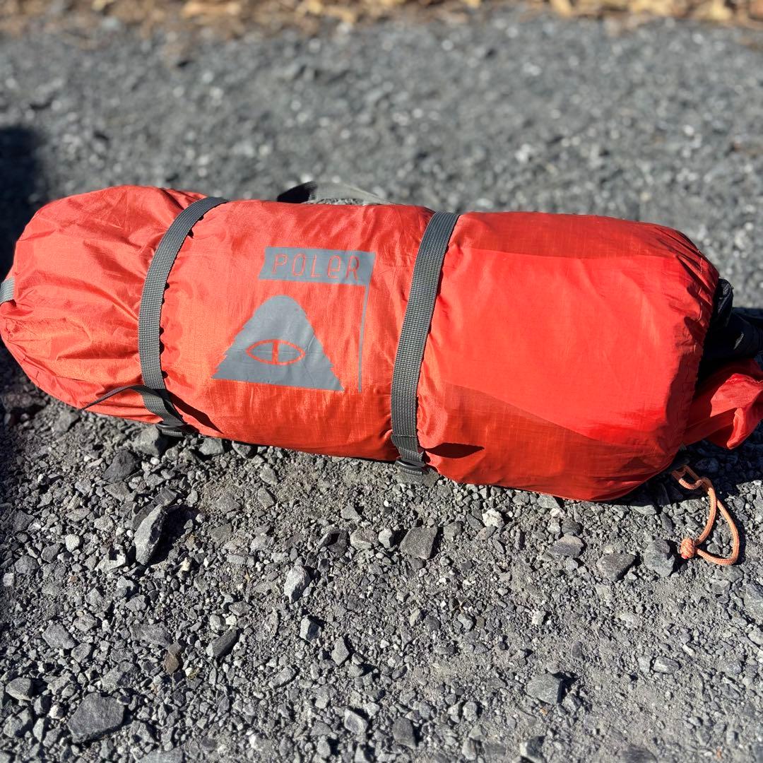 POLER ポーラー One Man Tentワンマンテント オレンジ キャンプ