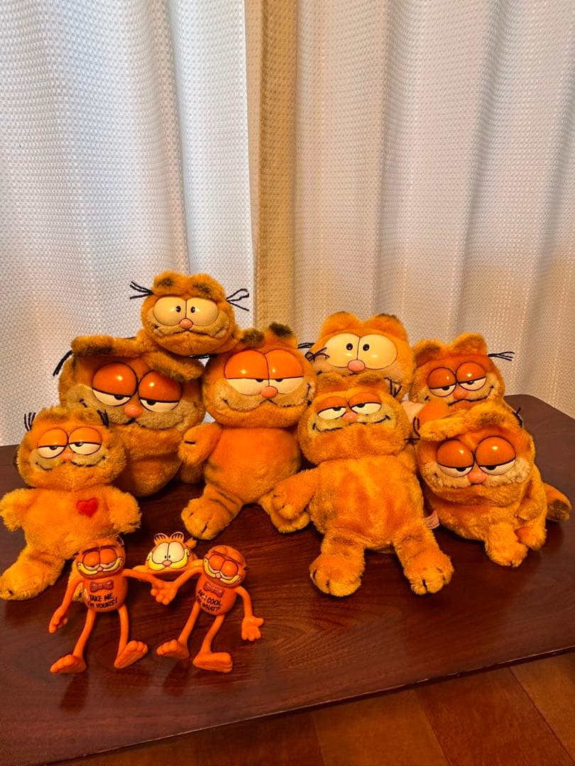 ガーフィールド ヴィンテージぬいぐるみ 8体セット➕おまけ